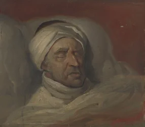 De heer Willem Bilderdijk na zijn dood